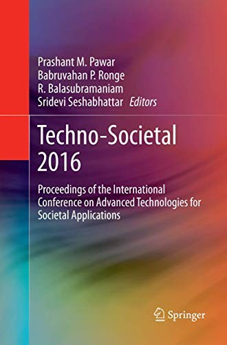 Cover for Techno-Societal 2016