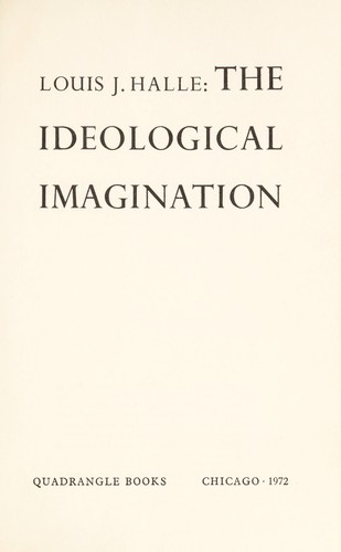 Cover for The ideological imagination
