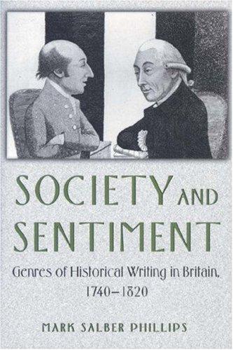 Cover for Society and sentiment