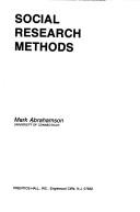 Cover for Social researchmethods