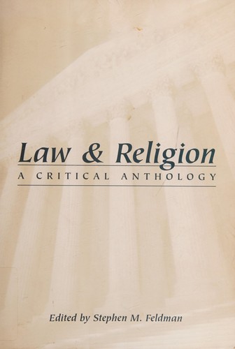 Cover for Law and religion