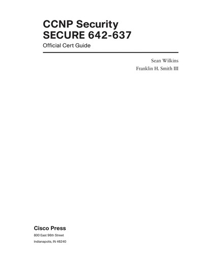 Cover for CCNP security secure 642-637 official cert guide