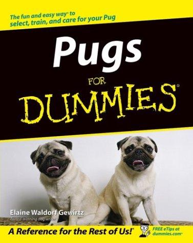 Cover for Pugs for dummies
