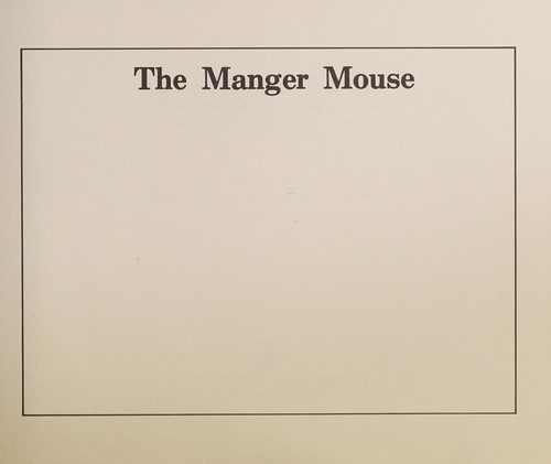 Cover for The manger mouse