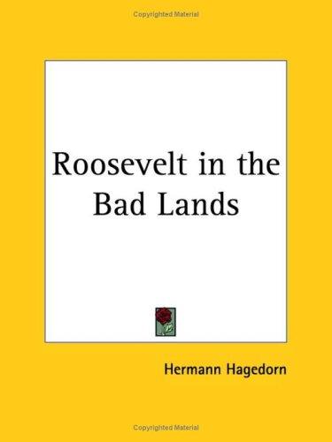 Cover for Roosevelt in the Bad Lands