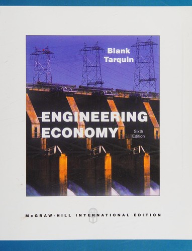 Cover for Engineering economy