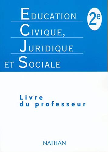 Cover for EDUCAT CIV JUR SOCIALE 2E PROF