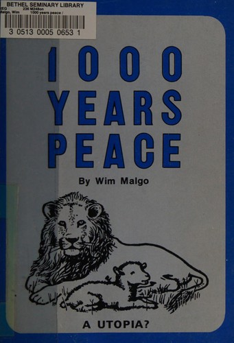Cover for 1000 years peace