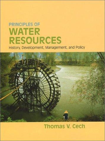 Cover for Principles of Water Resources