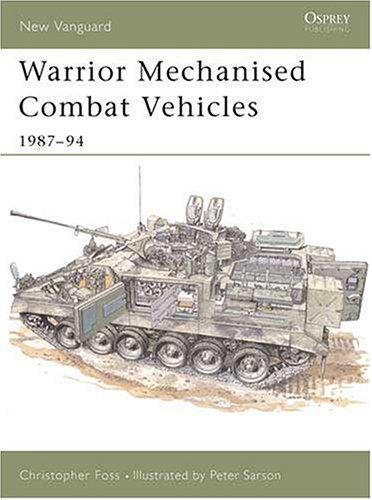 Cover for Warrior Mechanised Combat Vehicle 1987-94
