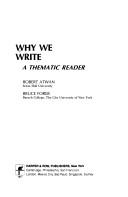 Cover for Why We Write