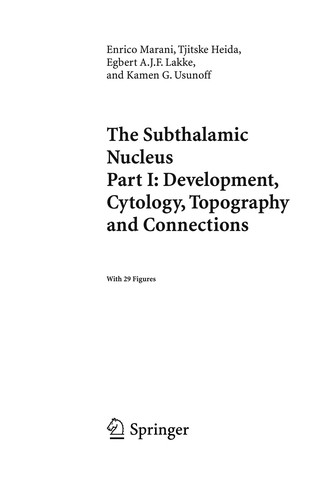 Cover for The subthalamic nucleus