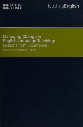 Cover for Managing change in English language teaching