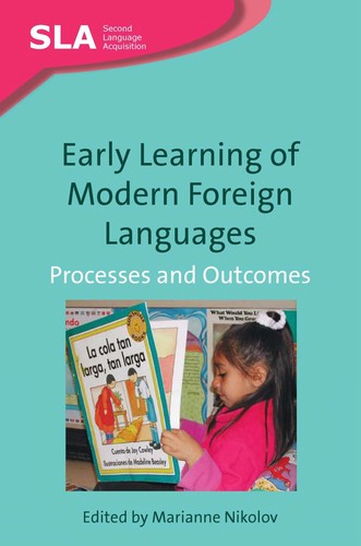Cover for Early learning of modern foreign languages