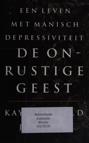 Cover for De onrustige geest