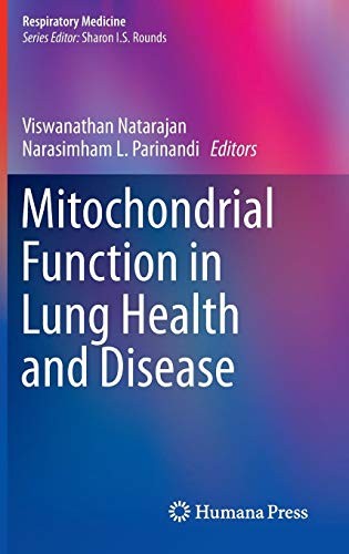 Cover for Mitochondrial Function in Lung Health and Disease