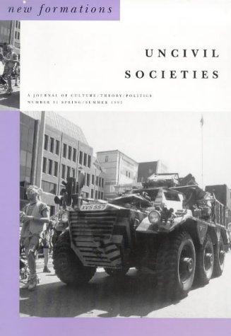 Cover for Uncivil Societies