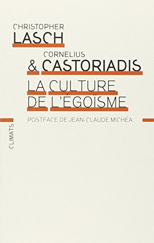 Cover for La Culture de l'égoïsme