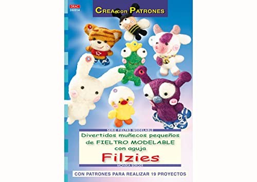 Cover for Serie Fieltro Modelable nº 14. DIVERTIDOS MUÑECOS PEQUEÑOS DE FIELTRO MODELABLE CON AGUJA FILZIES