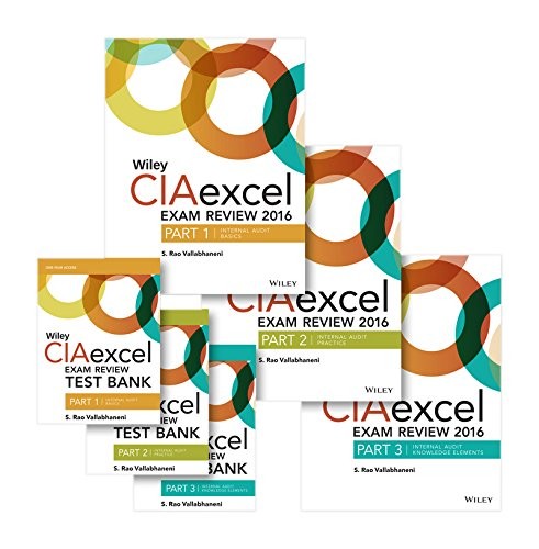 Cover for Wiley CIAexcel Exam Review + Test Bank 2016