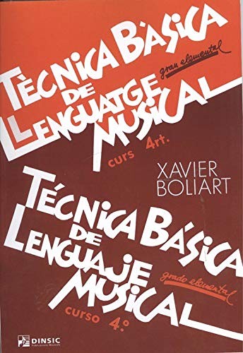 Cover for Técnica básica de lenguaje musical 4