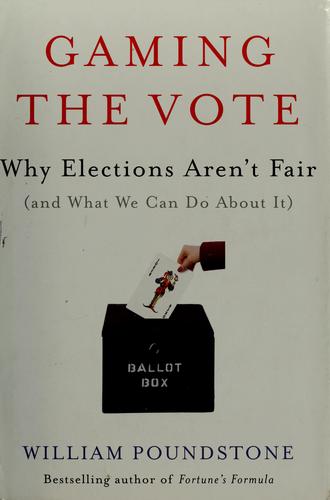 Cover for Gaming the Vote