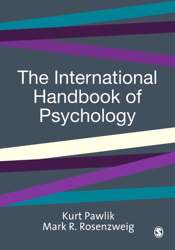 Cover for International handbook of psychology