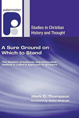 Cover for Sure Ground on Which to Stand