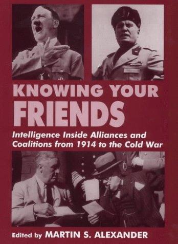 Cover for Knowing your friends
