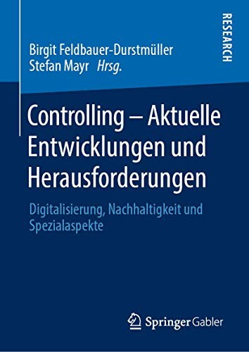 Cover for Controlling – Aktuelle Entwicklungen und Herausforderungen