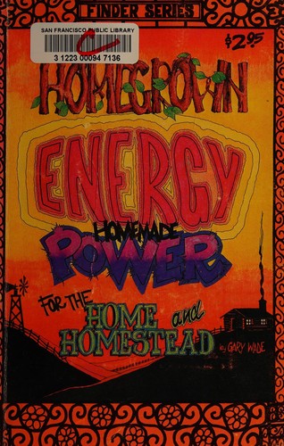 Cover for Homegrown energy