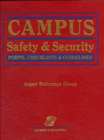 Cover for Campus safety & security forms, checklists & guidelines