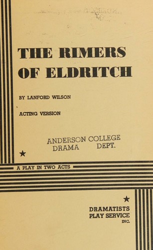 Cover for The rimers of Eldritch