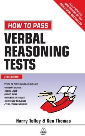 Cover for How to Pass Verbal Reasoning Tests