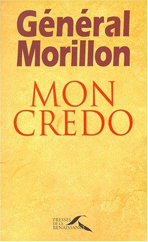 Cover for Mon credo