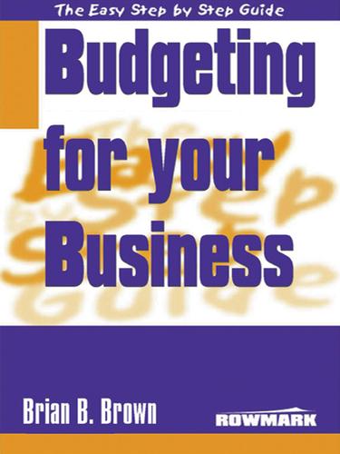 Cover for The Easy Step by Step Guide to Better Budgeting for Your Business