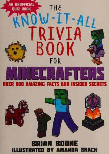 Cover for Know-It-All Trivia Book for Minecrafters