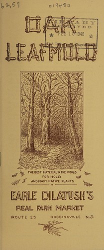 Cover for Oak leafmold