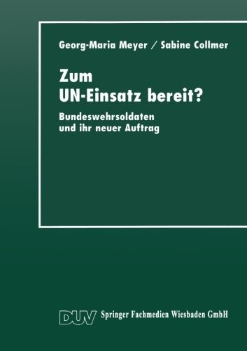 Cover for Zum UN-Einsatz bereit?