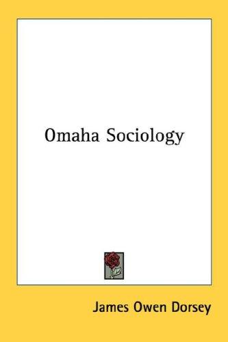 Cover for Omaha Sociology