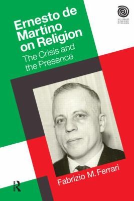 Cover for Ernesto de Martino on Religion
            
                Key Thinkers in the Study of Religion