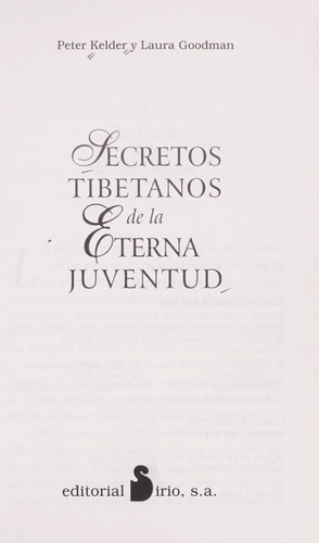 Cover for Secretos Tibetanos de la Eterna Juventud