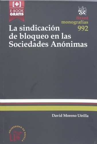 Cover for La sindicación de bloqueo en las sociedades anónimas