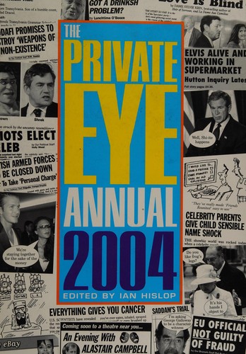 Cover for The Private Eye annual 2004