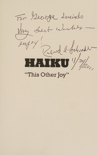 Cover for Haiku