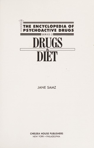 Cover for Drugs and diet