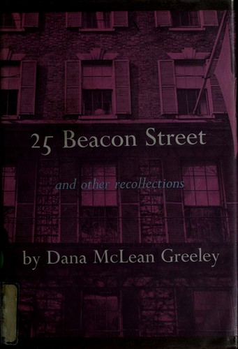 Cover for 25 Beacon Street