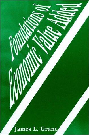 Cover for Foundations of economic value added