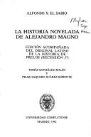 Cover for La historia novelada de Alejandro Magno