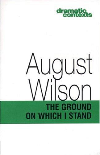 Cover for The ground on which I stand